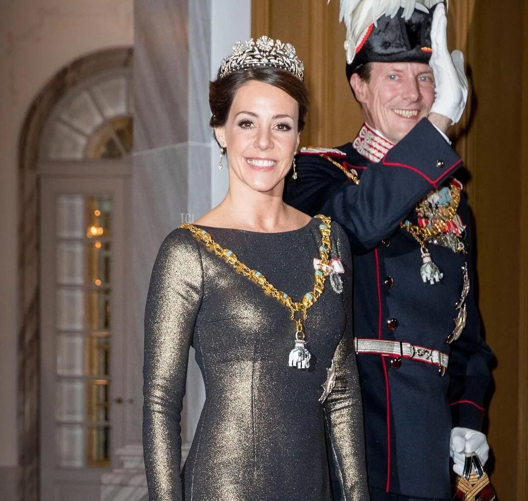 Fashion Flashback: Princess Marie at the Danish New Year’s Levee, both of Margrethe’s sons married stylish babes