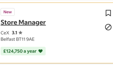 You earn less working at Stormont