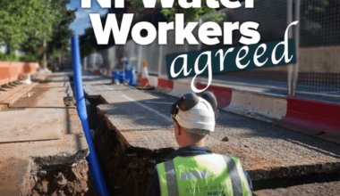 Uppa the Water Workers: 5% pay rise and £1,500 to every worker