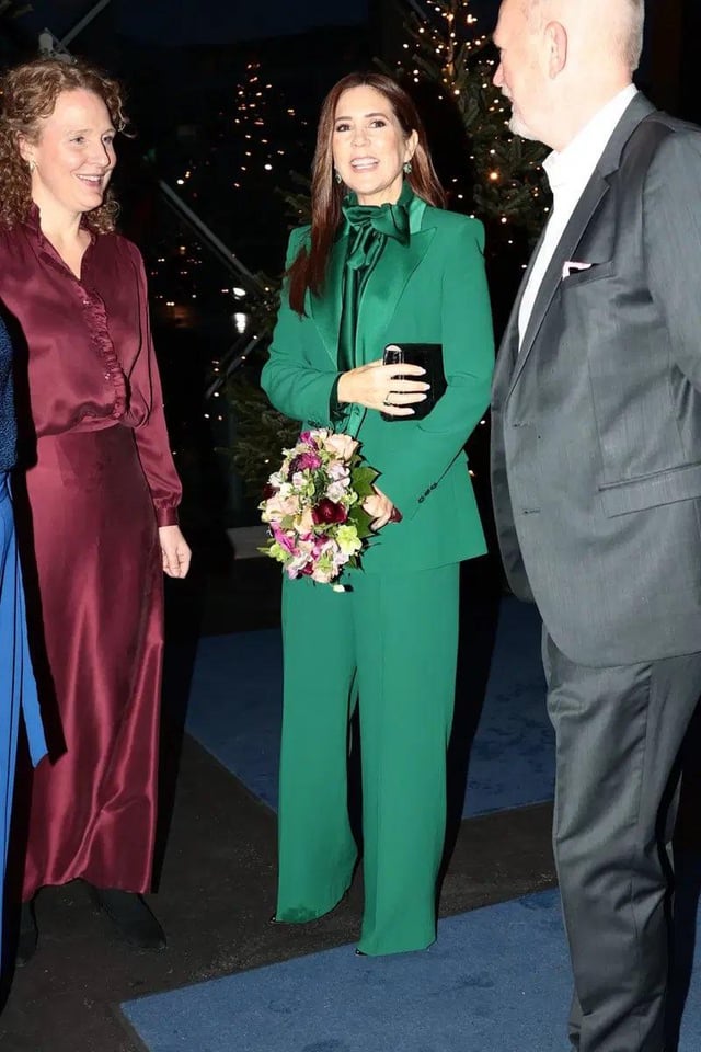 Queen Mary of Denmark attended a Christmas concert