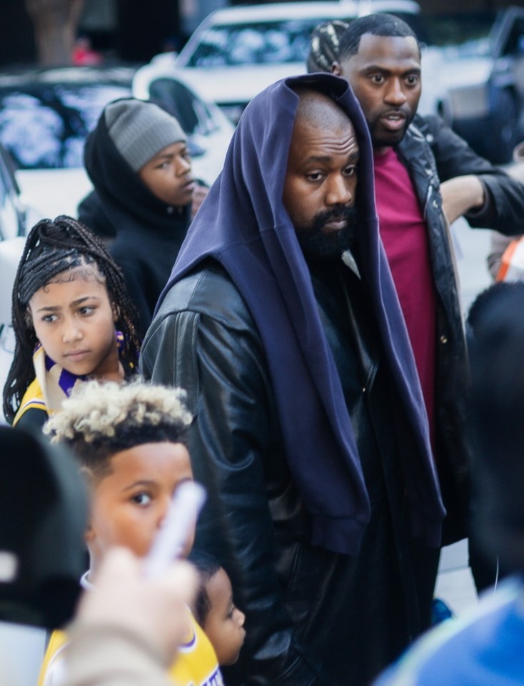 Last Christmas, the rapper and his family were pictured leaving the Los Angeles Lakers vs the Boston Celtics game at Crypto.com Arena