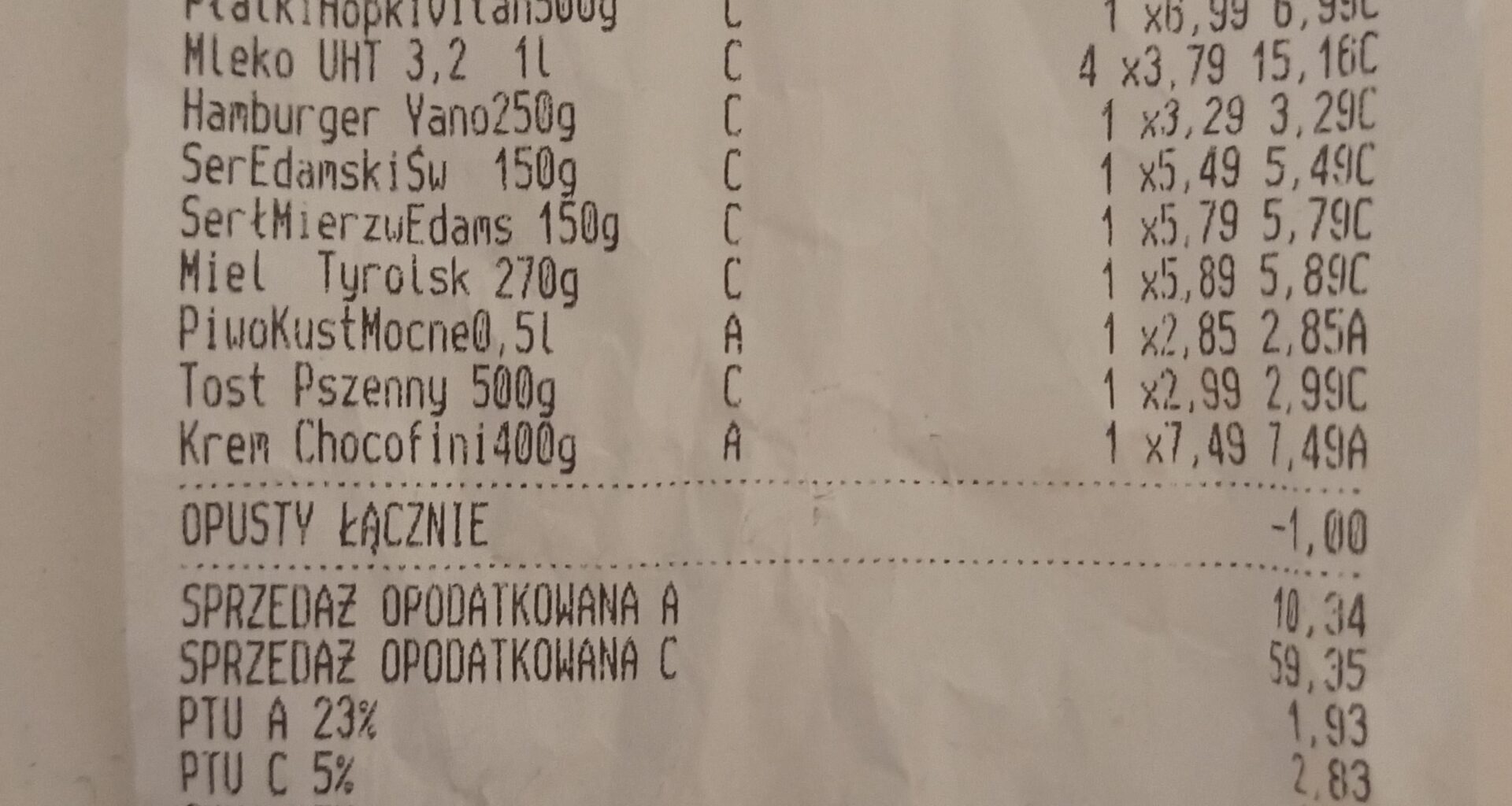 Moje zakupy w Biedronce™