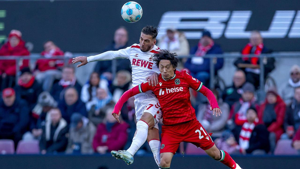 Hannover erarbeitet sich gegen Köln Punkt in Unterzahl