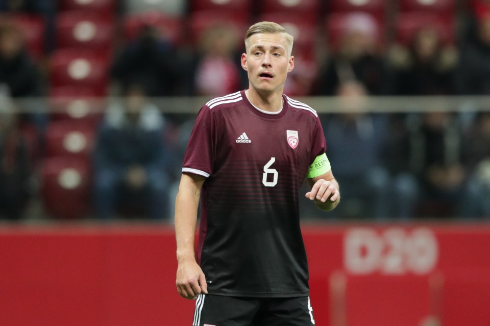 Kristers Tobers of Latvia