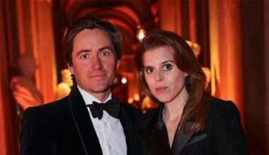 Princess Beatrice and mother-in-law stand together for Edoardo