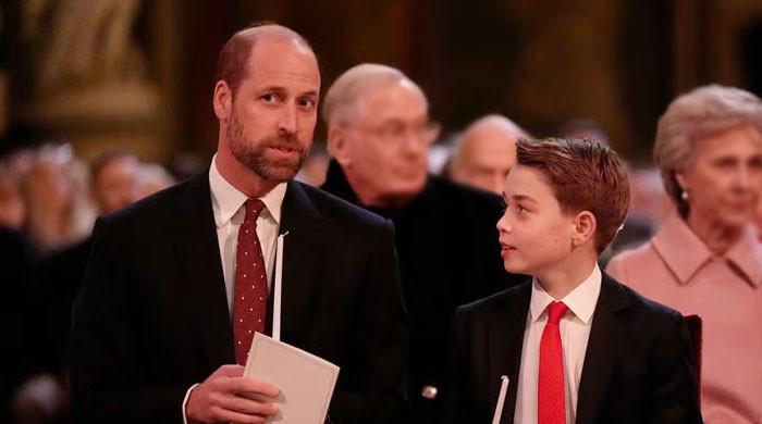 Prince George takes father Prince William role during major milestone