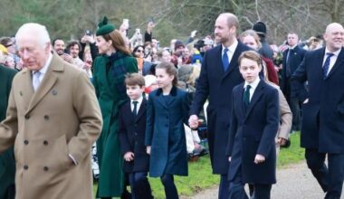 Prince George stuns with growth spurt during Royal Family's Christmas walk at Sandringham