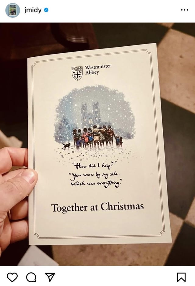 James Middleton supports his sister ahead of Together at Christmas Carol