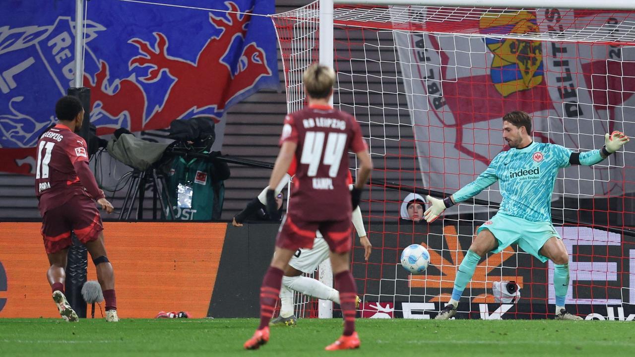 RB Leipzig schießt sich an Eintracht Frankfurt heran
