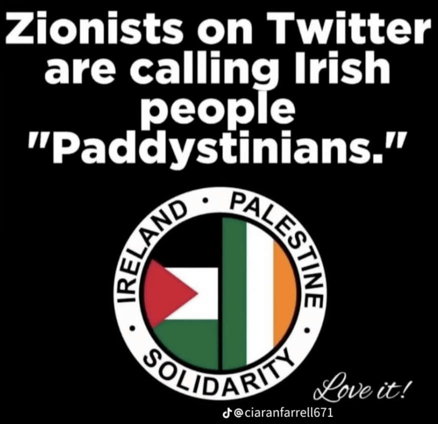 We are all Paddystinians