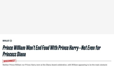 Prince William Won’t End Feud With Prince Harry—Not Even for Princess Diana