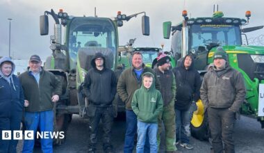 Farmers protest over Asda's 'exclusion of NI produce'