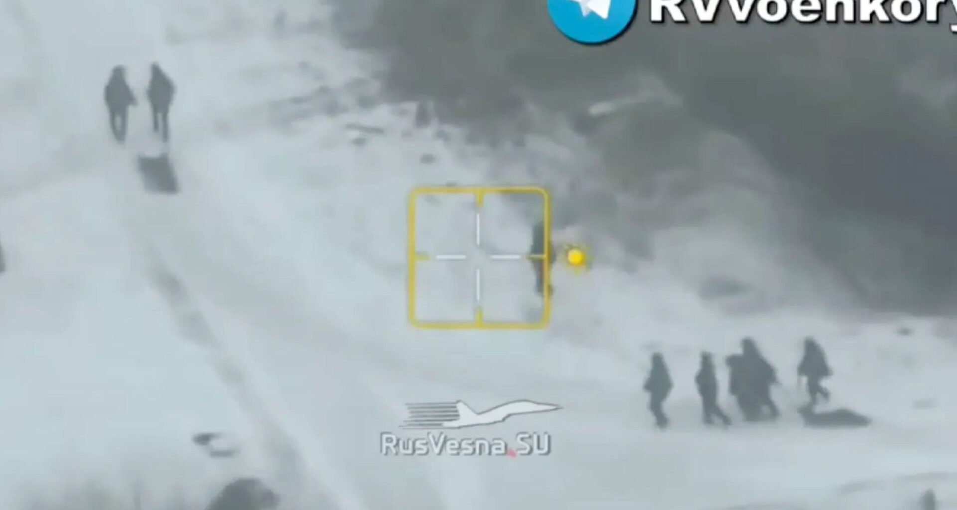 First vid shows North Korean troops fighting on frozen frontline with Kim's 'special forces' battling in occupied Kursk