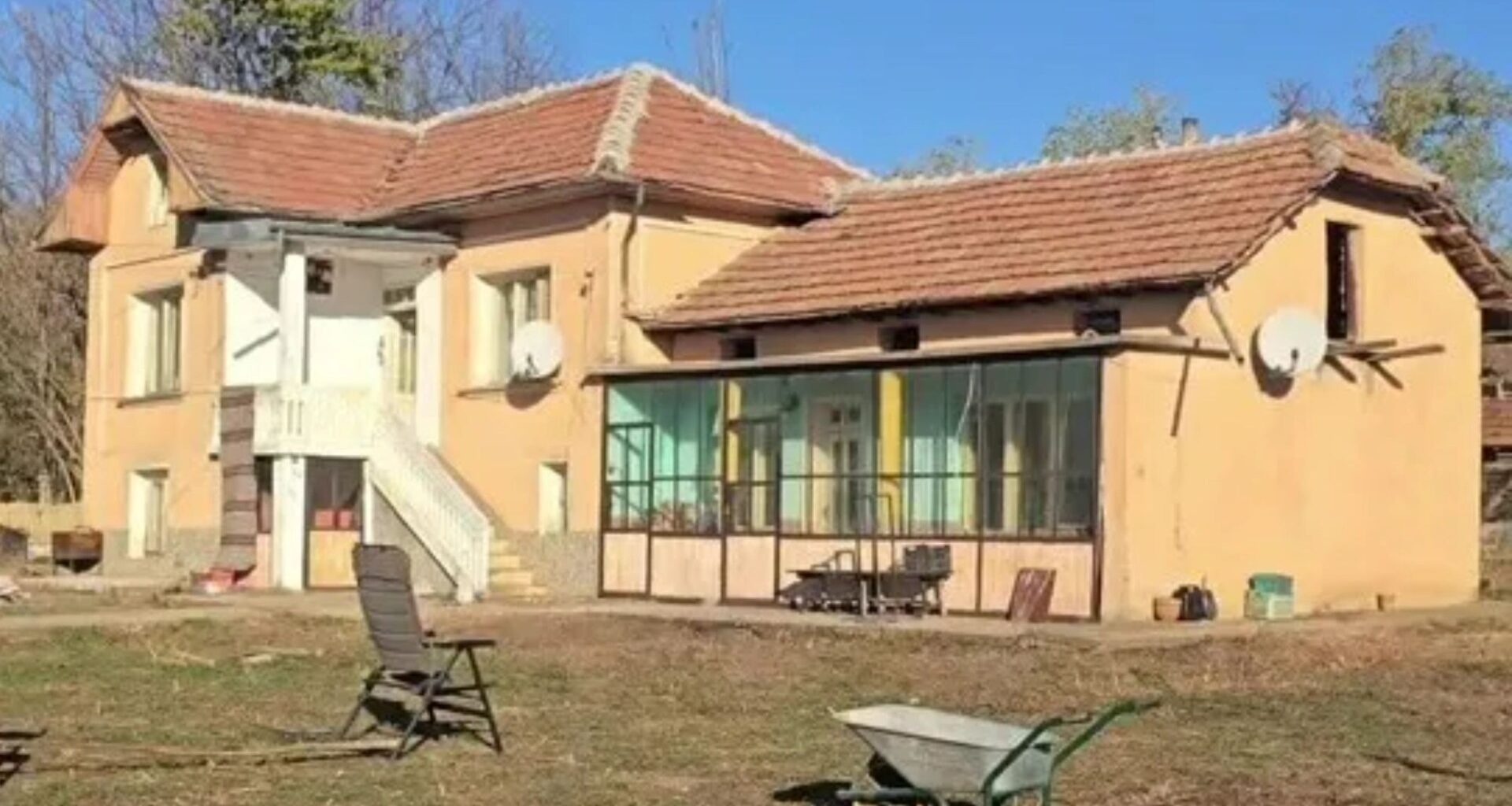 I ditched UK life for Bulgaria - I got a huge house on the cheap & nabbed a mini house, barns, garage & lots of land too