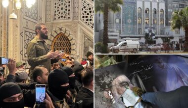 Gunmen storm Iranian embassy in Damascus as Russia claims Assad left 'instructions' to 'transfer power'