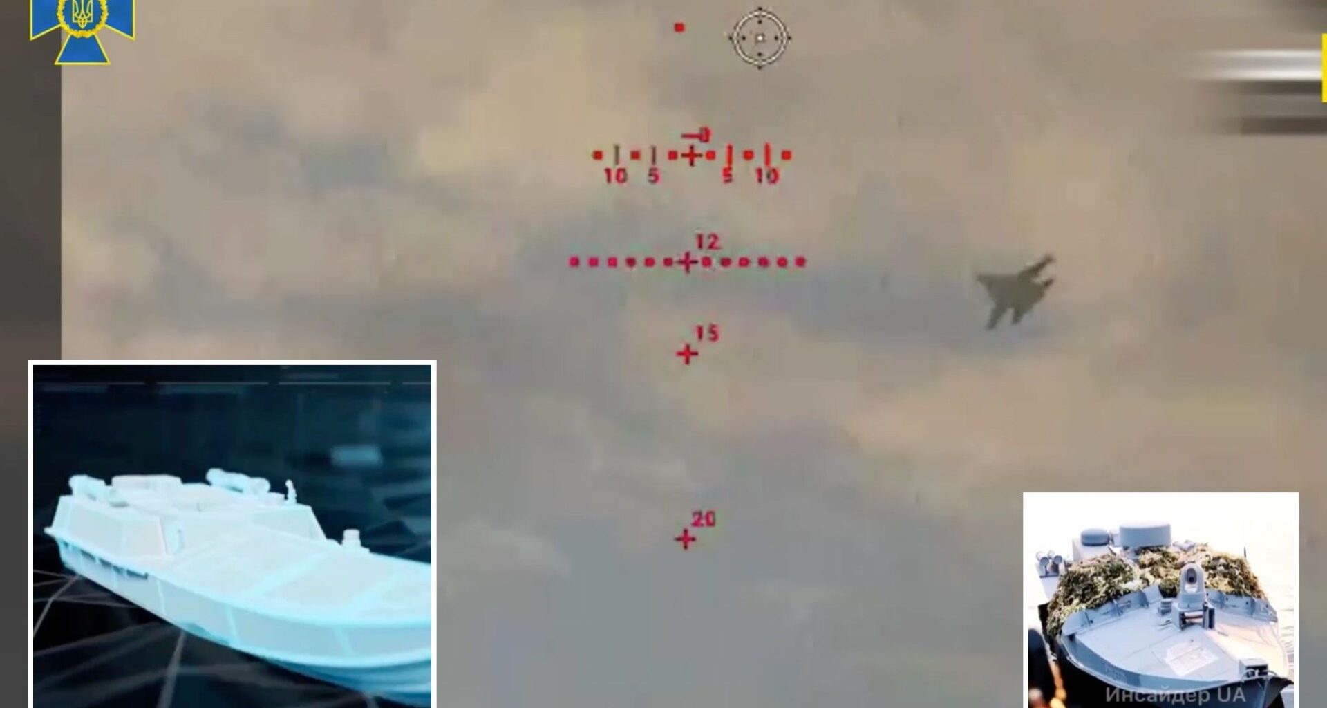 Heart-stopping moment Sea Baby drones blast Russian helicopters with machine guns in daring raid on Putin’s bridge