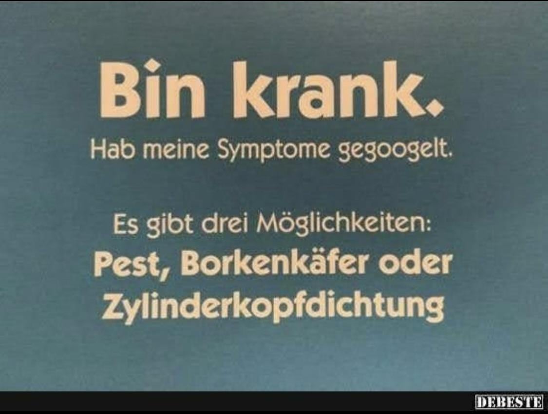 Selbstdiagnose perfekt
