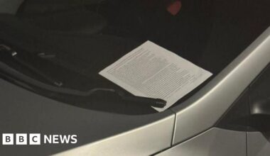 Police probe 'English is mother tongue' leaflets