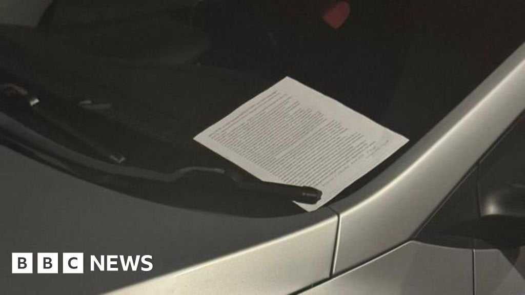 Police probe 'English is mother tongue' leaflets