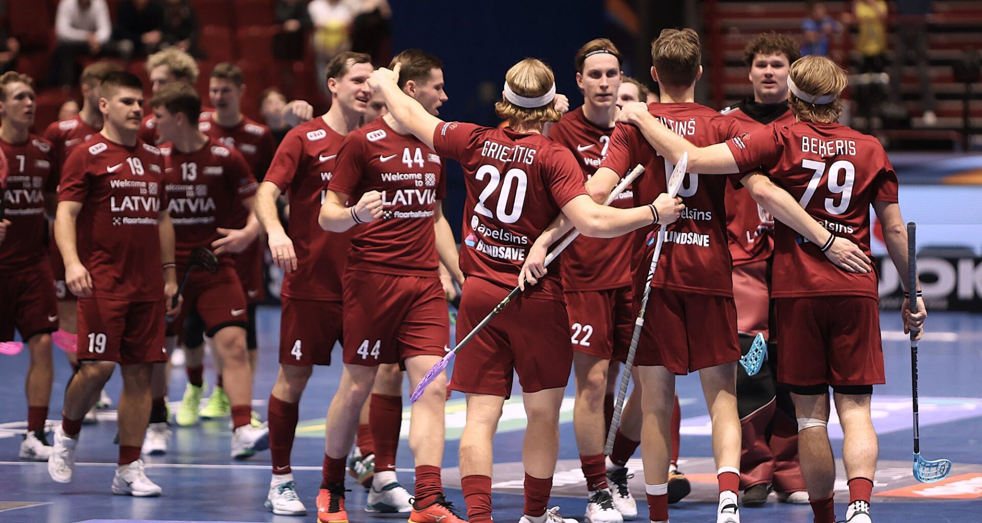 Latvijas Florbola savienība » LV » 2024/2025 » Jaunumi » Somiem laimīga izglābšanās, latviešiem cerīgs zaudējums