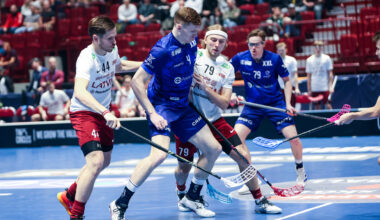 Latvijas Florbola savienība » LV » 1994/1995 » Jaunumi » Ar diviem labi nospēlēlētiem periodiem iekļūšanai finālā ir par maz