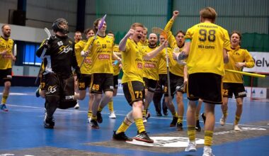 Latvijas Florbola savienība » LV » 2000/2001 » Jaunumi » Jogevas florbolisti pamatīgi sarūgtina ādažniekus