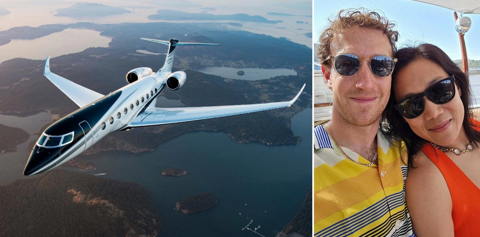 On its maiden flight, Mark Zuckerberg flew his brand-new, $80 million private jet from California to his mammoth 1,300-acre estate in Hawaii, burning 5,500 kilograms of fuel and releasing 19 tons of CO₂ into the atmosphere