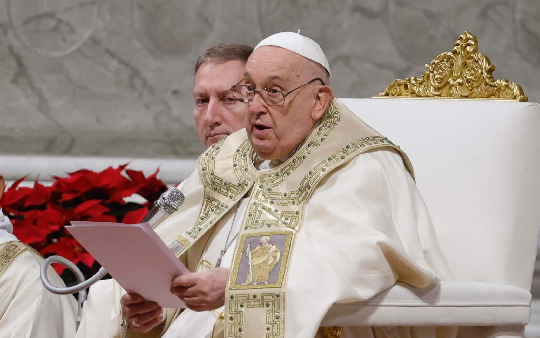 Papa Francesco Messa Natale