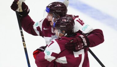 Memorable win for young Latvian hockey stars / Article