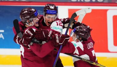 Latvia's U20 hockey team into world knockout stages / Article