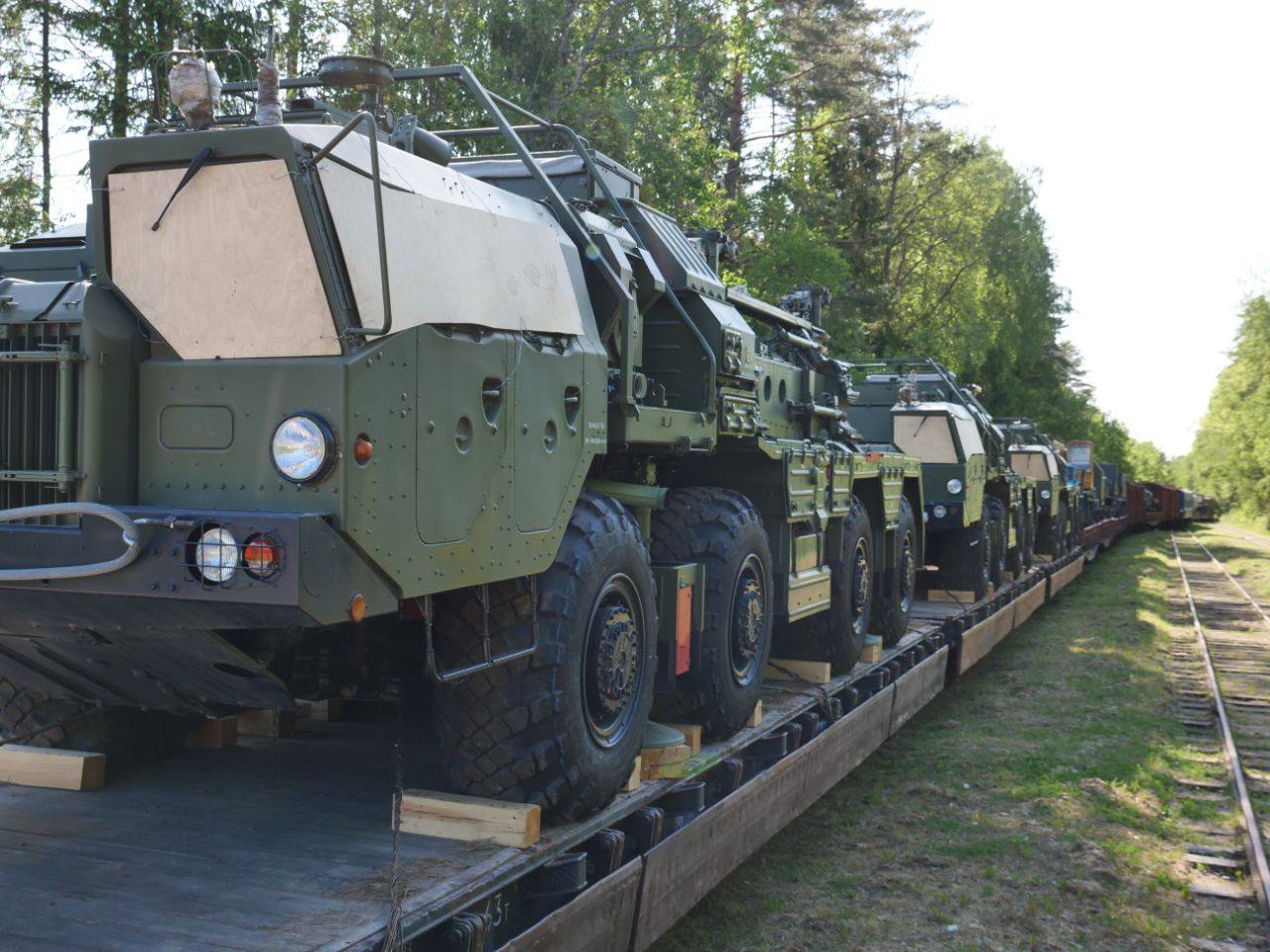 Російський комплекс С-400 у Білорусі. Травень 2023. Фото: Міноборони Білорусі