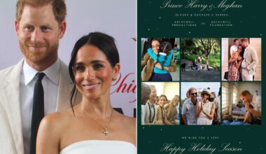 Meghan Markle and Prince Harry's Holiday Card Features Archie and Lilibet