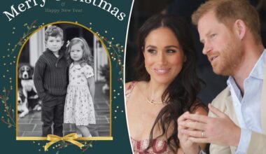Prince Harry, Meghan Markle's fake Christmas card with kids slammed
