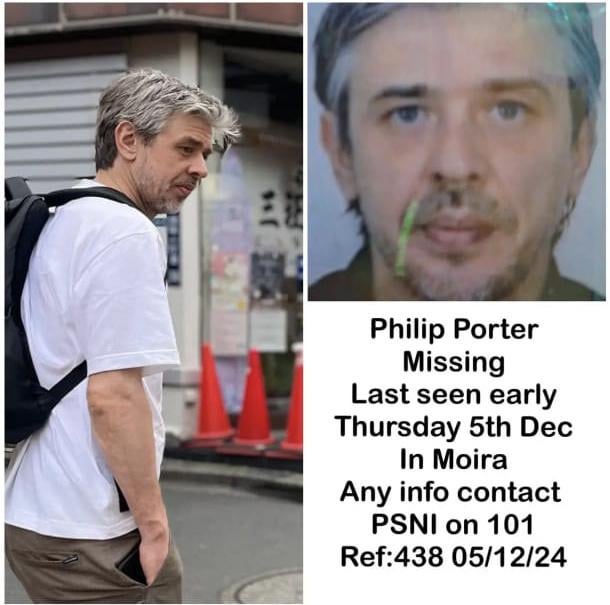 Missing Person - Last seen Moira