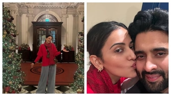 Rakulpreet Singh and Jackky Bhagnani are in London, exploring and trying new things as they welcome the new year. (Instagram)