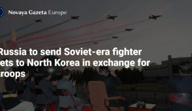 Russia to send Soviet-era fighter jets to North Korea in exchange for troops — Novaya Gazeta Europe