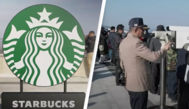 Starbucks opens new cafe giving customers rare view into North Korea - World News