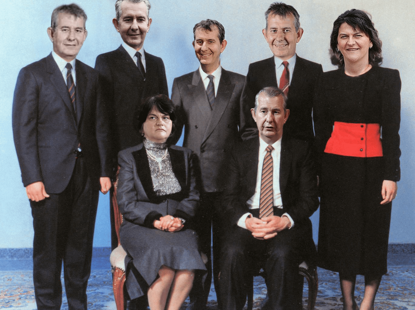 I had never noticed how much Mrs Assad looked like Paul Merton until today.