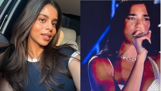 Latest entertainment news on December 1, 2024: Suhana Khan shared a video of Dua Lipa performing Levitating, Shah Rukh Khan's Wo Ladki Jo mashup. Latest entertainment news on December 1, 2024: Suhana Khan shared a video of Dua Lipa performing Levitating, Shah Rukh Khan's Wo Ladki Jo mashup.