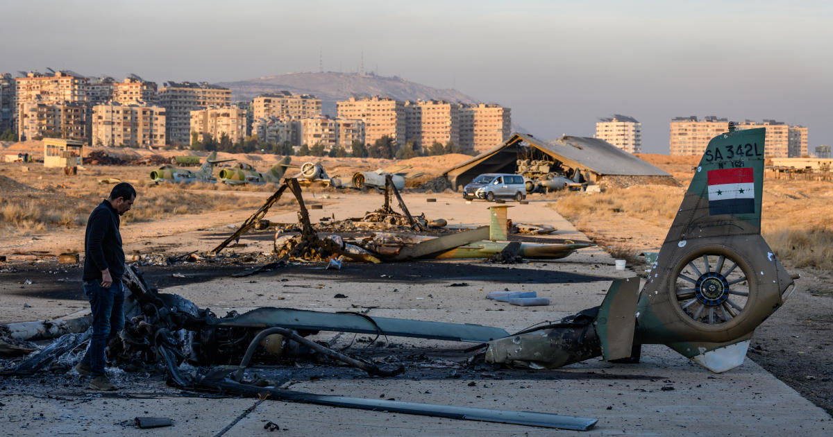 Israeli strikes destroy Syria's weapons of war as ousted Assad laments country's fall into "hands of terrorism"