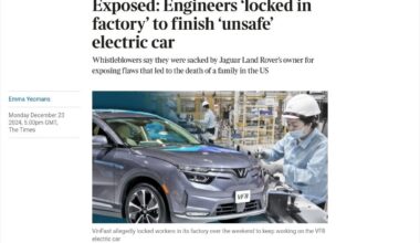 Exposed: Engineers ‘locked in factory’ to finish ‘unsafe’ electric car