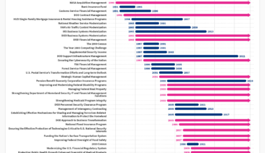 [OC] US government programs at high risk of fraud, waste, abuse, and mismanagement, according to the GAO