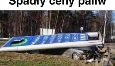 Ceny paliwa totalnie poleciały w dół, haha!