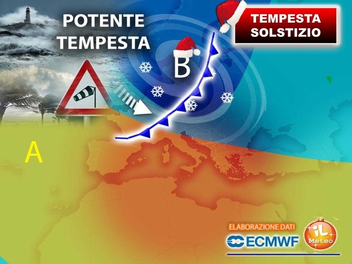 Avviso meteo: in arrivo la tempesta del Solstizio