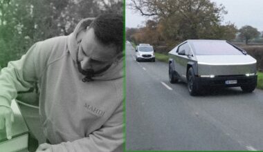 The UK Now Has Its Own Illegal Rubberized Cybertruck on the Road