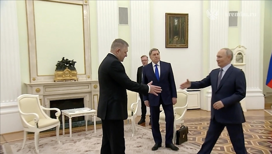 Putin, Slovak premier afraid of public’s reaction after talks in Moscow: Zelenskyy