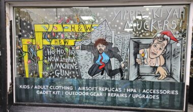 Christmas shop window 🎨