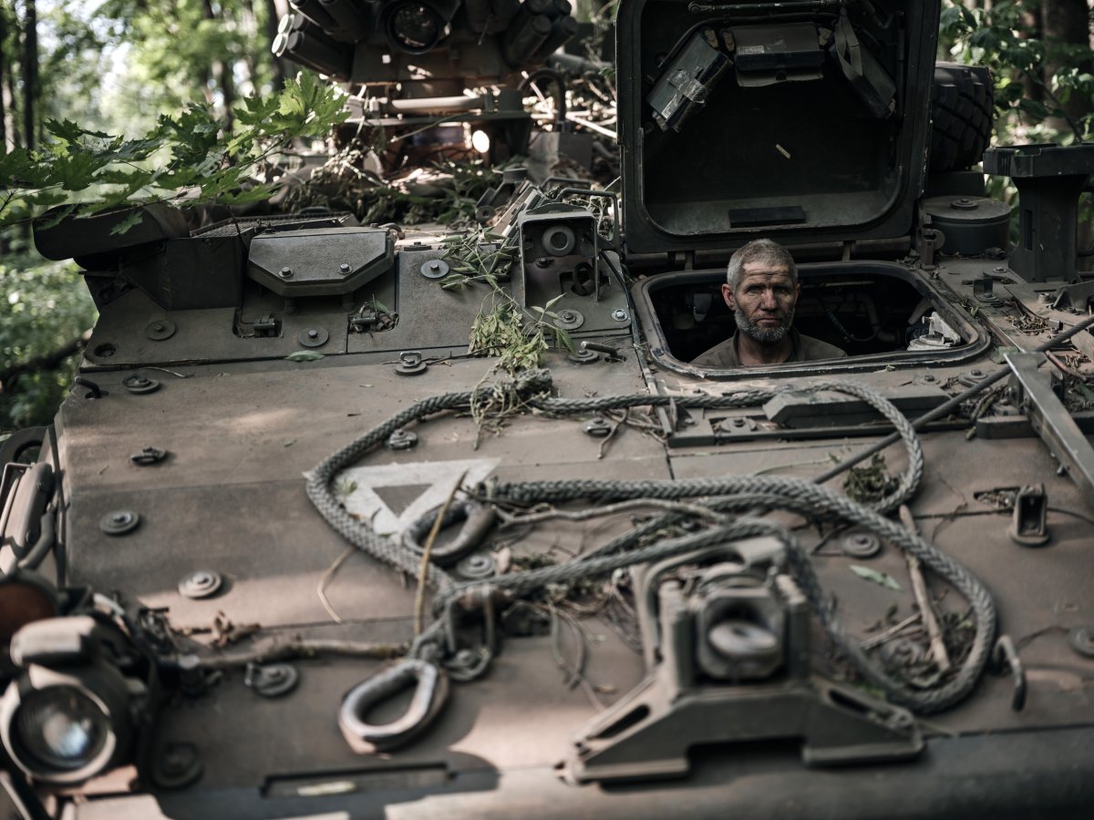 Ukrainian soldier