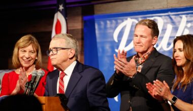 DeWine and Husted visit Trump, Vance ahead of U.S. Senate appointment