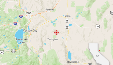 Central California shakes in magnitude 5.5 Nevada earthquake